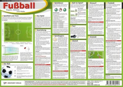 Fußball - Regeln, Abläufe Und Maße, Info-Tafel Buch - Weltbild.de