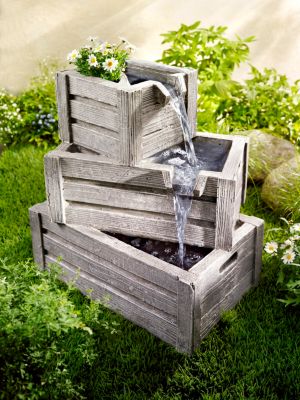 Gartenbrunnen Holzkisten jetzt bei Weltbild.at bestellen