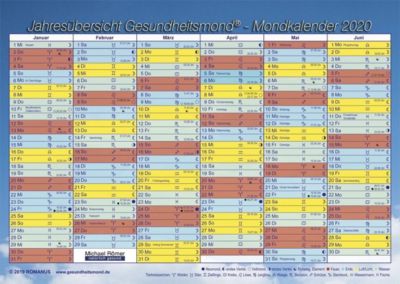 Gesundheitsmond Mondkalender 2020 Kalender Bei Weltbild De