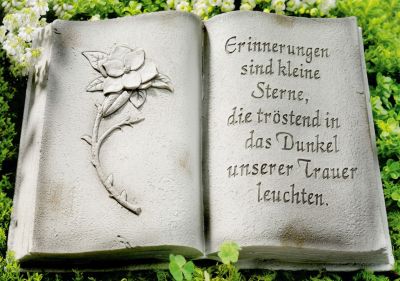 Grabdekoration Buch mit Spruch jetzt bei Weltbild.at bestellen