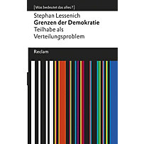 Grenzen der Demokratie Grenzen der Demokratie