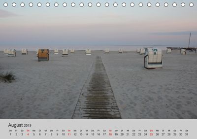 Gromitz Ein Jahr Urlaub Tischkalender 2019 Din A5 Quer