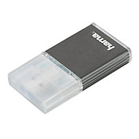 Hama USB-3.0-UHS-II-Kartenleser, SD, Alu, Anthrazit Hama USB-3.0-UHS-II-Kartenleser, SD, Alu, Anthrazit