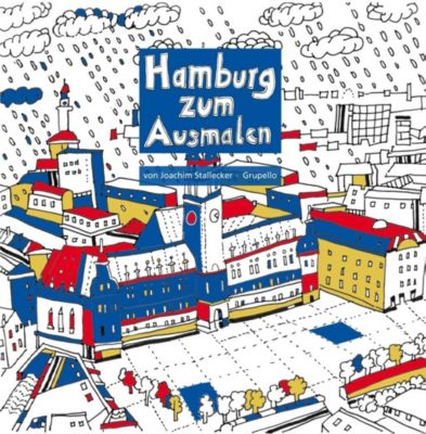 Hamburg zum Ausmalen - Joachim Stallecker | 