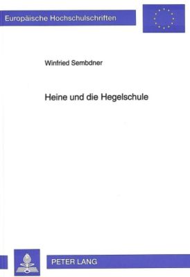 Heine Und Die Hegelschule Buch Versandkostenfrei Bei Weltbild De