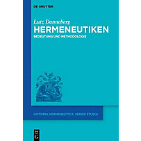 Historia Hermeneutica Series Studia: 18 Hermeneutiken Historia Hermeneutica Series Studia: 18 Hermeneutiken