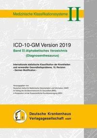 ICD-10-GM Version 2019. Band II: Alphabetisches Verzeichnis