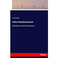 Index Pseudonymorum Index Pseudonymorum