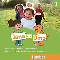 Jana und Dino - Medienpaket, 2 Audio-CDs und 1 DVD zum Kursbuch Jana und Dino - Medienpaket, 2 Audio-CDs und 1 DVD zum Kursbuch
