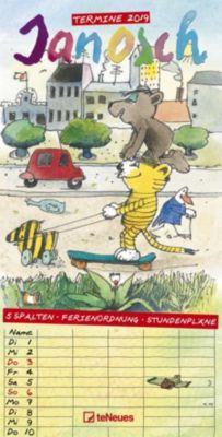 Janosch Termine 2019 Kalender Gunstig Bei Weltbild De Bestellen