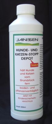 Janssen Hunde Katzen Stopp Depot 500 Ml Bestellen Weltbild De