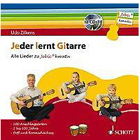 Jeder lernt Gitarre - Alle Lieder zu "JelGi kreativ", 2 Audio-CDs Jeder lernt Gitarre - Alle Lieder zu "JelGi kreativ", 2 Audio-CDs