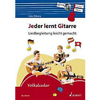 Jeder lernt Gitarre - Liedbegleitung leicht gemacht, m. Audio-CD Jeder lernt Gitarre - Liedbegleitung leicht gemacht, m. Audio-CD