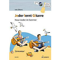 Jeder lernt Gitarre - Neue Lieder im Sommer, m. Audio-CD Jeder lernt Gitarre - Neue Lieder im Sommer, m. Audio-CD