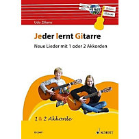 Jeder lernt Gitarre - Neue Lieder mit 1 oder 2 Akkorden, m. 2 Audio-CDs Jeder lernt Gitarre - Neue Lieder mit 1 oder 2 Akkorden, m. 2 Audio-CDs