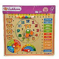 Kalenderuhr (Holzpuzzle) Kalenderuhr (Holzpuzzle)