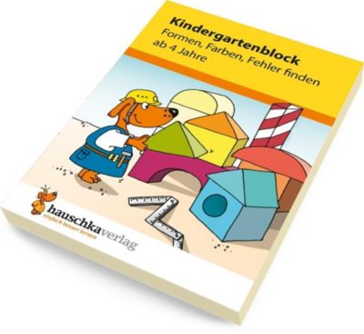 Kindergartenblock Formen Farben Fehler Finden Ab 4 Jahre