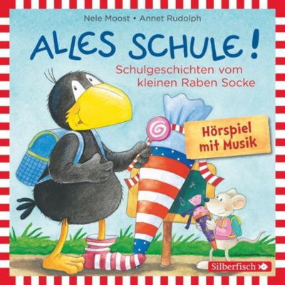 Kleiner Rabe Socke Alles Schule!, 1 AudioCD Hörbuch