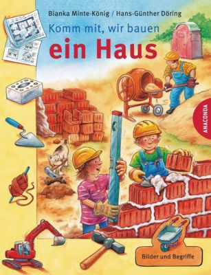 Baustelle Haus Bauen Comic - Heimidee