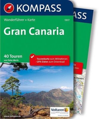 Kompass Wanderführer Gran Canaria, m. Karte Buch versandkostenfrei