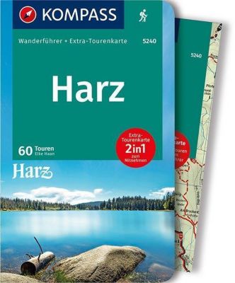 KOMPASS Wanderführer Harz, m. 1 Karte - Elke Haan | 