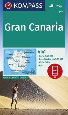 KOMPASS Wanderkarte Gran Canaria