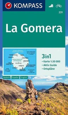 KOMPASS Wanderkarte La Gomera
