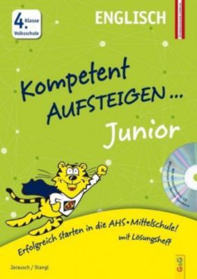 Kompetent Aufsteigen Junior Englisch, 4. Klasse Volksschule, m. Audio-CD