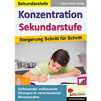 Konzentration Sekundarstufe Konzentration Sekundarstufe