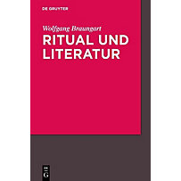 Konzepte der Sprach- und Literaturwissenschaft: 53 Ritual und Literatur Konzepte der Sprach- und Literaturwissenschaft: 53 Ritual und Literatur
