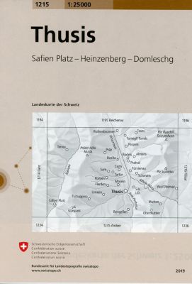 Landeskarte der Schweiz Thusis