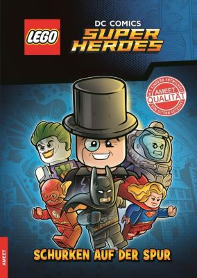 Lego Dc Comics Super Heroes Schurken Auf Der Spur Buch