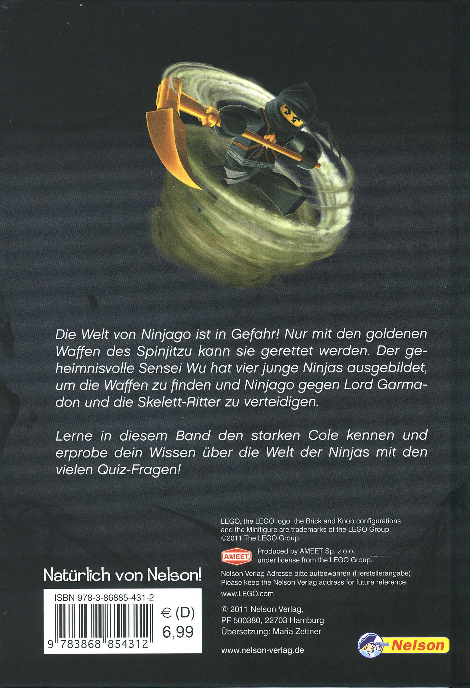 Lego Ninjago Band 2 Cole Buch Bei Weltbildch Online Bestellen
