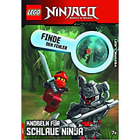 LEGO® NINJAGO® Finde den Fehler, Knobeln für schlaue Ninja, m. 1 Beilage LEGO® NINJAGO® Finde den Fehler, Knobeln für schlaue Ninja, m. 1 Beilage