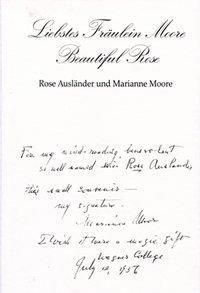 Liebstes Fräulein Moore - Beautiful Rose