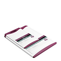 Mäser Schneidbrett-Set, Kunststoff TELESTO ® II + III 2-teilig (Farbe: Weiß / Burgund) Mäser Schneidbrett-Set, Kunststoff TELESTO ® II + III 2-teilig (Farbe: Weiß / Burgund)