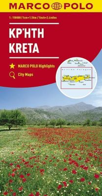 MARCO POLO Karte Kreta / Crete / Crète