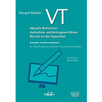 Materialien: 63 VT - Aktuelle Richtlinien, Aufnahme- und Antragsverfahren, Bericht an den Gutachter Materialien: 63 VT - Aktuelle Richtlinien, Aufnahme- und Antragsverfahren, Bericht an den Gutachter