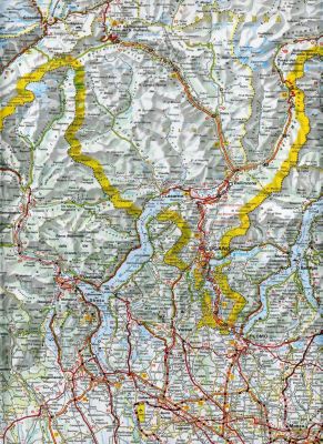 Michelin Karte Aostatal, Piemont, Lombardei und Ligurien | Weltbild.ch