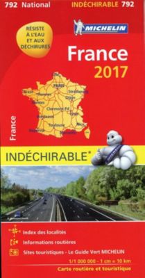 Michelin Karte Frankreich 2017 widerstandsfähig Buch - Weltbild.ch