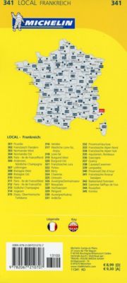 Michelin Karte Französische Riviera, Seealpen Alpes-Maritimes Buch