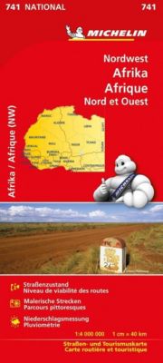Michelin Karte Nordwest-Afrika
