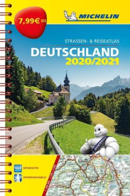 Michelin Kompaktatlas Deutschland 2020/2021