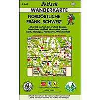 Nordöstliche Fränkische Schweiz 1 : 35 000. Fritsch Wanderkarte Nordöstliche Fränkische Schweiz 1 : 35 000. Fritsch Wanderkarte