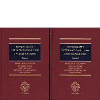 Oppenheim's International Law: United Nations, 2 Vols. Oppenheim's International Law: United Nations, 2 Vols.