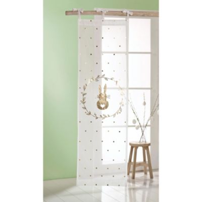 Organdy Vorhang Hase Weiss Goldfarben Bestellen Weltbild At