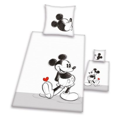 526901 Disney Minnie & Mickey Maus Mouse Bettwäsche 140 x 200 cm