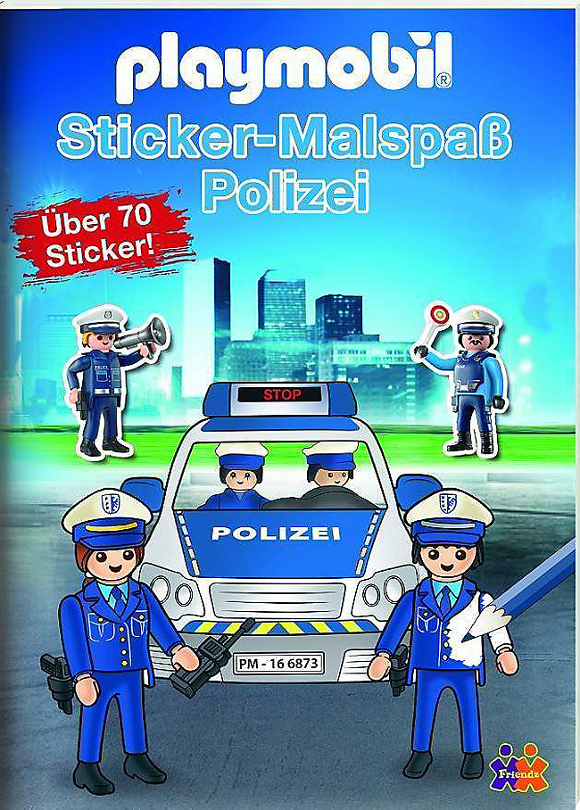 playmobil. mein sticker-malbuch polizei bestellen