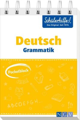 Pocketblock Deutsch Grammatik