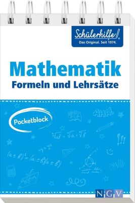 Pocketblock Mathematik Formeln und Lehrsätze